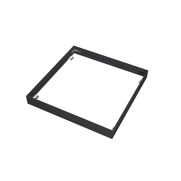 Interlight IL-P595SK4B opbouwkit voor LED paneel 595x595mm zwart