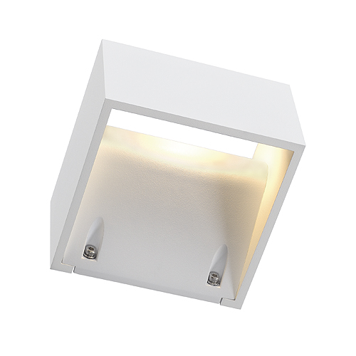 SLV Logs Wall LED 6W 3000K wand opbouwarmatuur IP44 leverbaar in diverse uitvoeringen