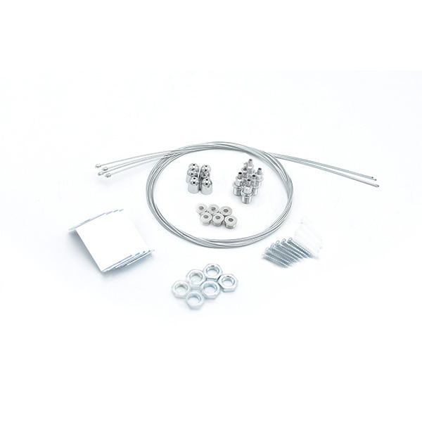 Interlight IL-PKITMN120 pendelkit voor ophangen van LED paneel 1195x295mm pendellengte 1500mm set 6 stuks