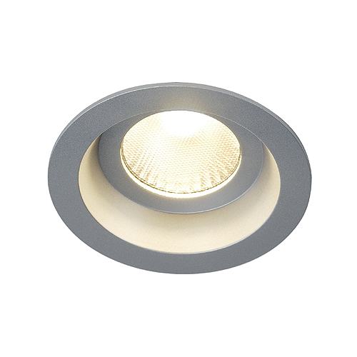 SLV Boost IP44 LED 8W 480mA 3000K warmwit plafond inbouwarmatuur IP44 zonder LEDdriver zilvergrijs 160634 313184
Maximale plafonddikte 25mm