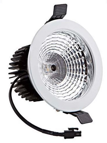 Interlight IL-DC1360K3E LED downlighter 10W 3000K dimbaar
zonder LED driver