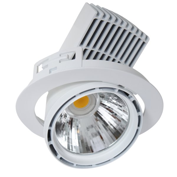 Lival Lean DL AC 37W LED inbouwdownlighter 3000K 3000lm 50° wit 

