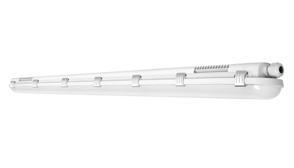 Ledvance Damp Proof  58W 1500mm 4000K kleur 840  IP65 polycarbonaat kap en RVS dekselklemmen