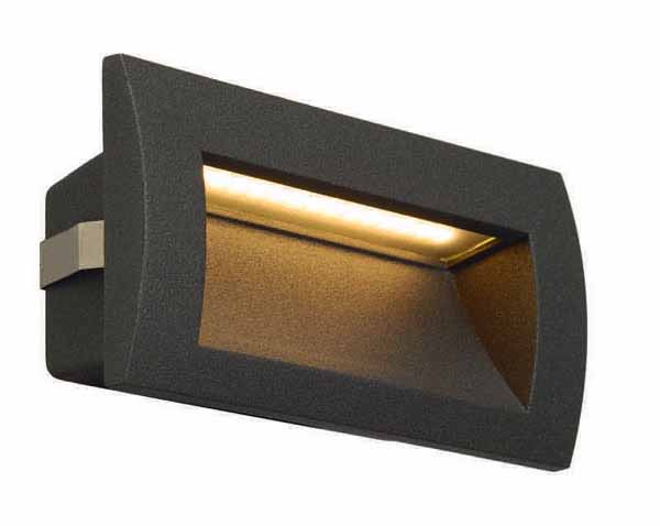 SLV 233625 Downunder Out LED M 3,3W LED 3000K antraciet