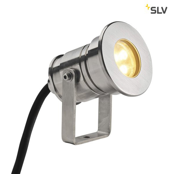 SLV 233571 Dasar Projector LED Pro 6W LED 3000K IP68 RVS