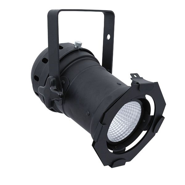 Showtec 43314 PAR46 LED spot 29W 3000K-1800K  930-918 dim to warm 60° zwart snoer 50cm + stekker met filterframe
