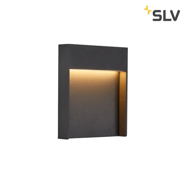 SLV 1002952 Flatt WL 14W LED 3000/4000K IP65 antraciet