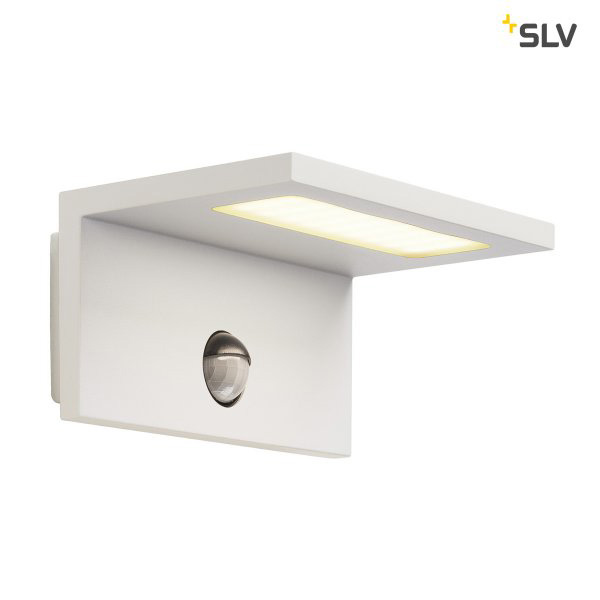SLV 1001970 LED Sensor wandlamp 9,8W LED 3000K IP44 wit