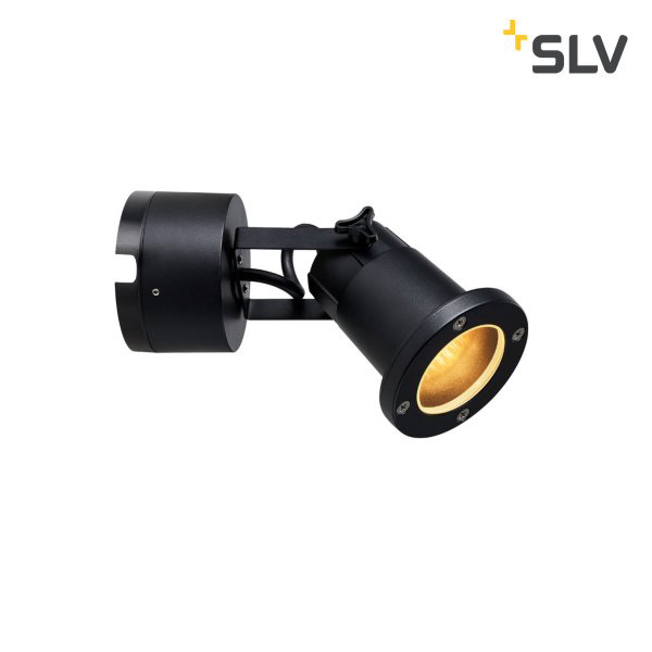 SLV 1002867 Nautilus 25 CL GU10 max. 11W IP54 zwart