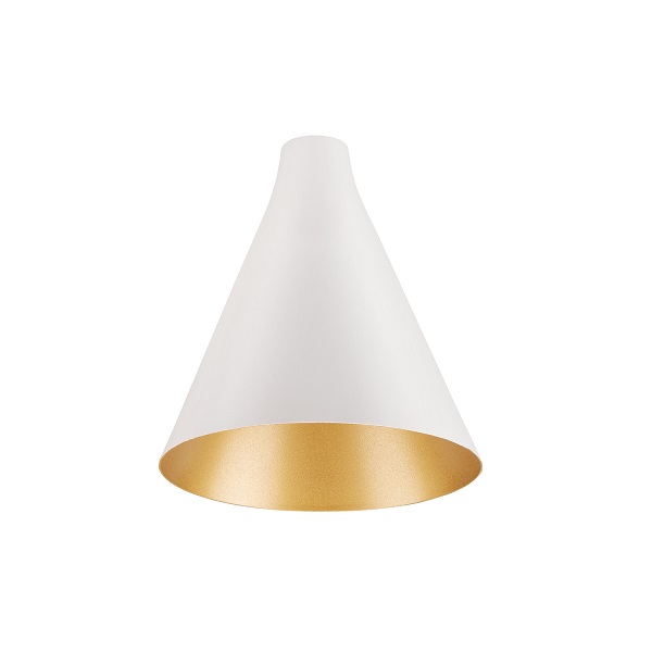 SLV 1007531 Lalu Cone 15 lampenkap wit/goud