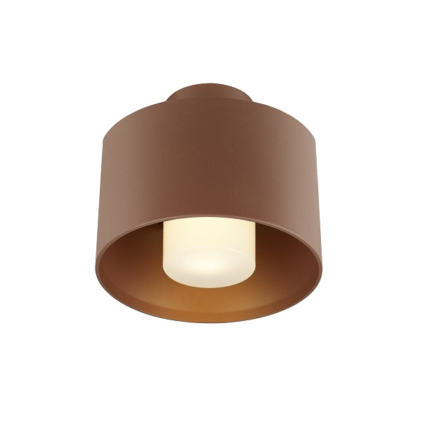 SLV 1008200 Photoni Cyl CL LED plafond opbouwarmatuur 1xE27 13W geroest