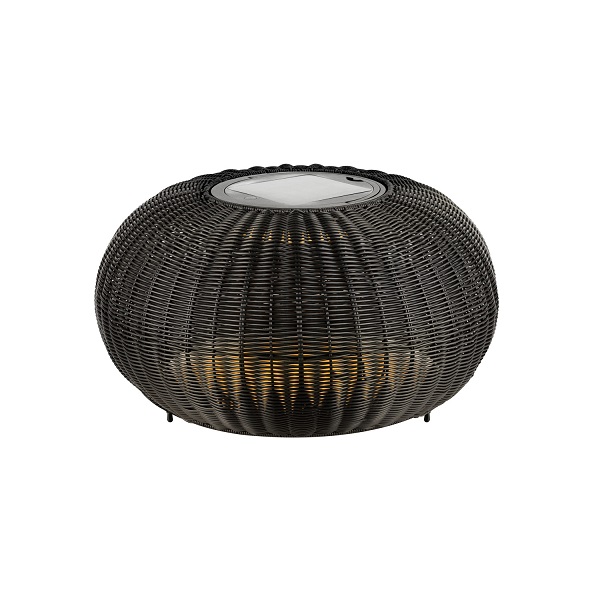 SLV 1008388 Adegan FL Flat Solar LED staande lamp 828 2200K zwart dimbaar