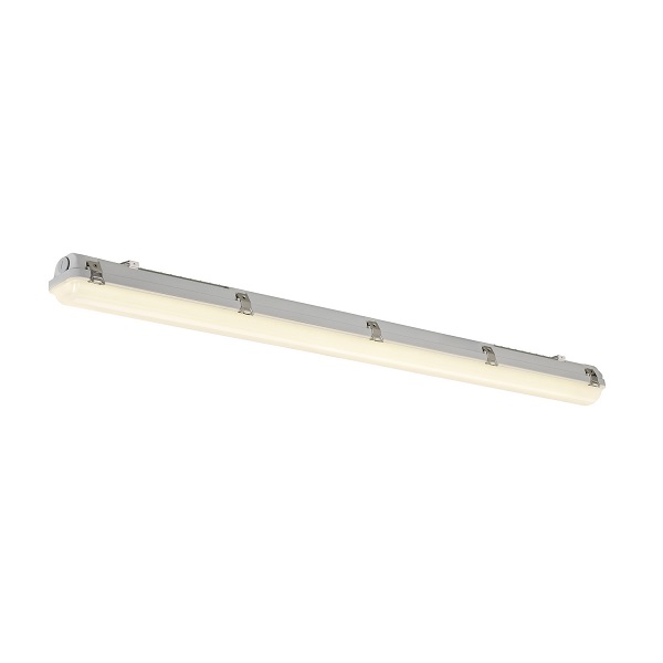 SLV 1007493 Waterproof V 1200 LED plafond opbouwarmatuur 36W 840 4000K grijs Dali dimbaar