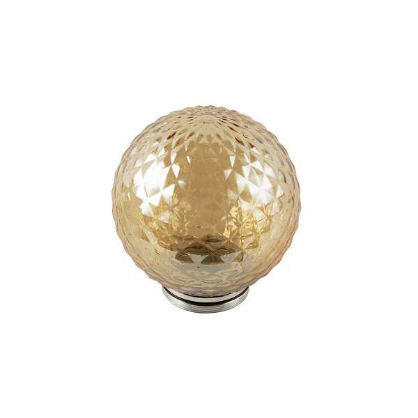 SLV 1008023 Varyt glazen kap diamant amber