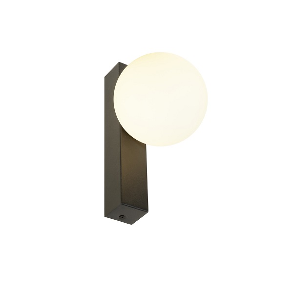 SLV 1008123 Sun Square WL LED wand opbouwarmatuur 1xG9 40W zwart