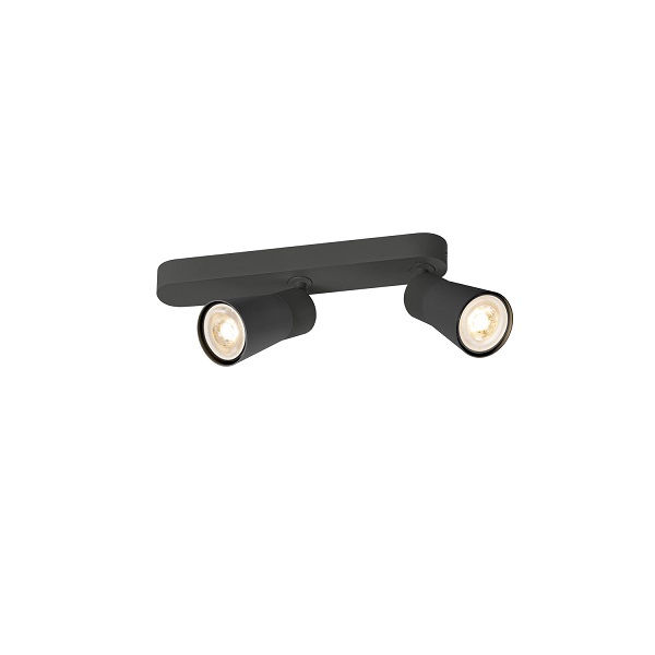 SLV  Puri 2.0 Cone CW Double Asymmetric LED wand- en plafondopbouwarmatuur 2xGU10 51mm 6W leverbaar in diverse uitvoeringen