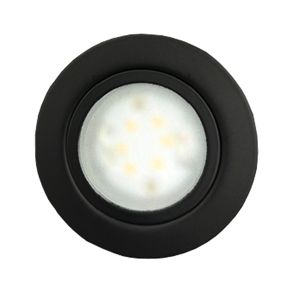 Cabinetspot LED Accent 3,15W meubelspot 830 3000K 350mA zwart
