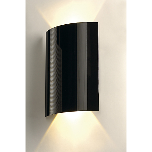 SLV 151610 Sail LED wand opbouwarmatuur 6W 3000K kleur 830 niet dimbaar zwart