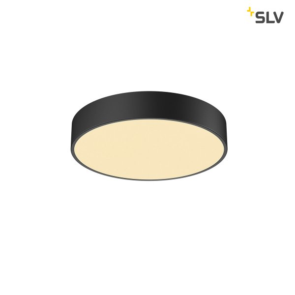 SLV 1001883 Medo 40 Ambient 30W LED 3000K+4000K kleur 830+840 instelbaar met schakelaar bij installatie dimbaar zwart