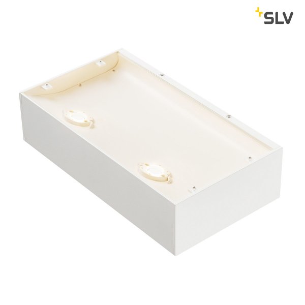 SLV 1000423 Shell 30 LED wand opbouwarmatuur 54W 3000K kleur 830 dimbaar wit