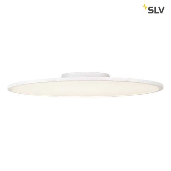 SLV 1000783 Panel 60 plafond opbouwarmatuur rond 42W LED 830 3000K wit 
opbouw of gedeeltelijke inbouw is mogelijk