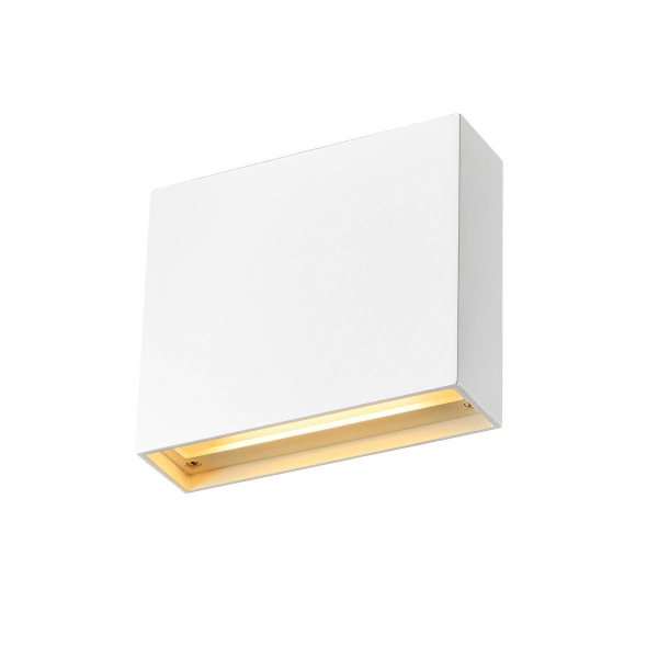 SLV 1003467 Quad Frame 14 LED wand opbouwarmatuur 4W 2700K+3000K kleur 927+930 instelbaar bij installatie niet dimbaar wit