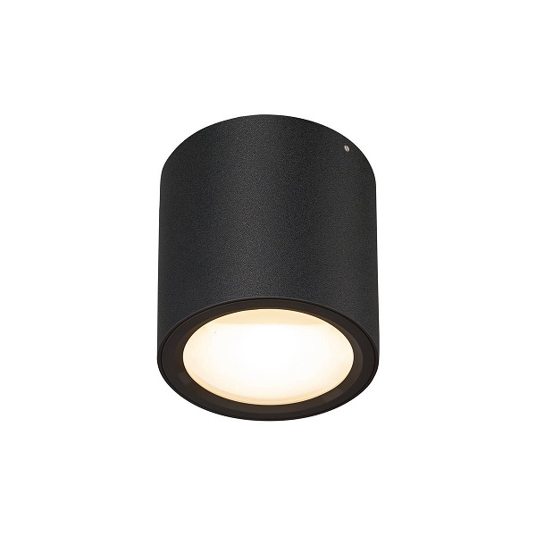 SLV 1004666 Oculus CL LED plafond opbouwarmatuur 10,5W 3000K-2000K kleur 930-920 Dim To Warm dimbaar zwart