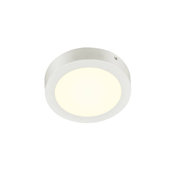 SLV 1004701 Senser 18 rond LED wand- en plafond opbouwarmatuur 12W 4000K kleur 940 dimbaar wit