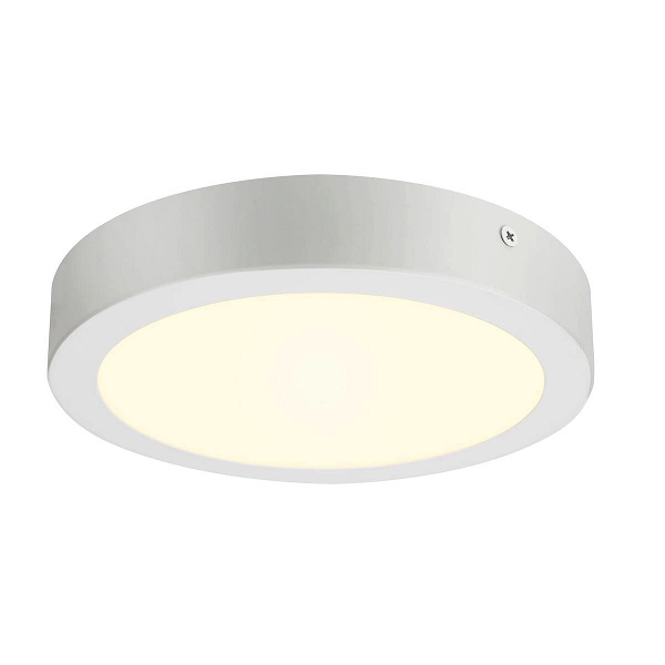 SLV 1004702 Senser 24 rond LED wand- en plafond opbouwarmatuur 15W 4000K kleur 940 dimbaar wit