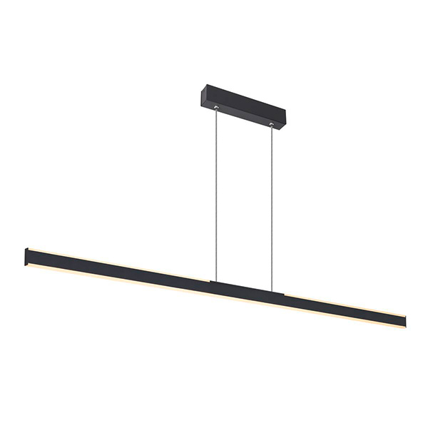SLV 1006188 One Linear 140 Up/Down LED pendelarmatuur 35W 2700K+3000K kleur 927+930 instelbaar bij installatie dimbaar zwart