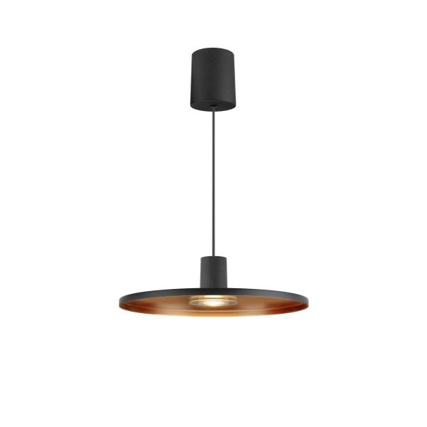 SLV 1010792 Lalu Set PD LED base Phase Plate 22 9,5W 927+930 2700K+3000K zwart 40° dimbaar