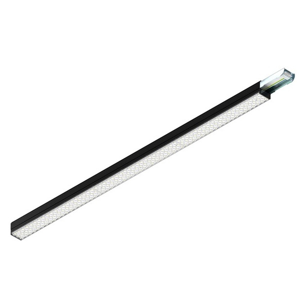 SLVtec 1010534 Easylight 1500 135 Oval BK ML 1500mm LED lichtlijn armatuur 27W 835 840 850 3500K 4000K 5000K DALI-2 dimbaar zwart