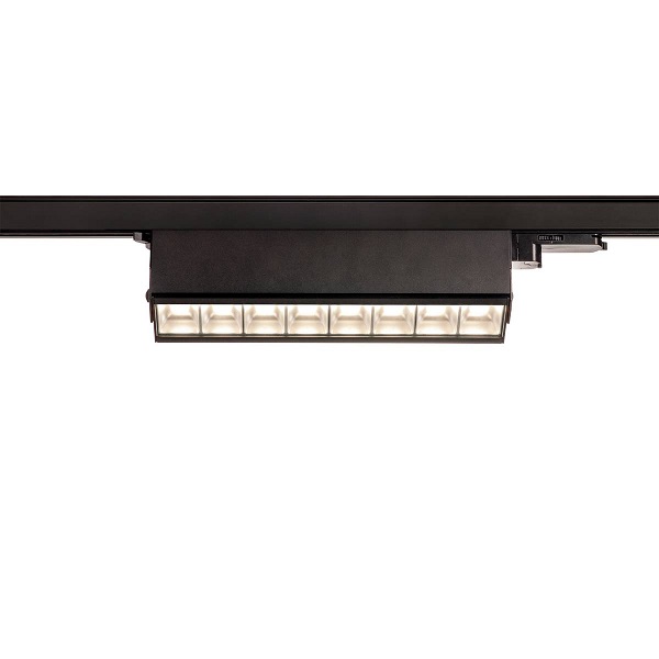 SLV 1004688 Sight Move 3f LED armatuur 26W 4000K kleur 940 zwart