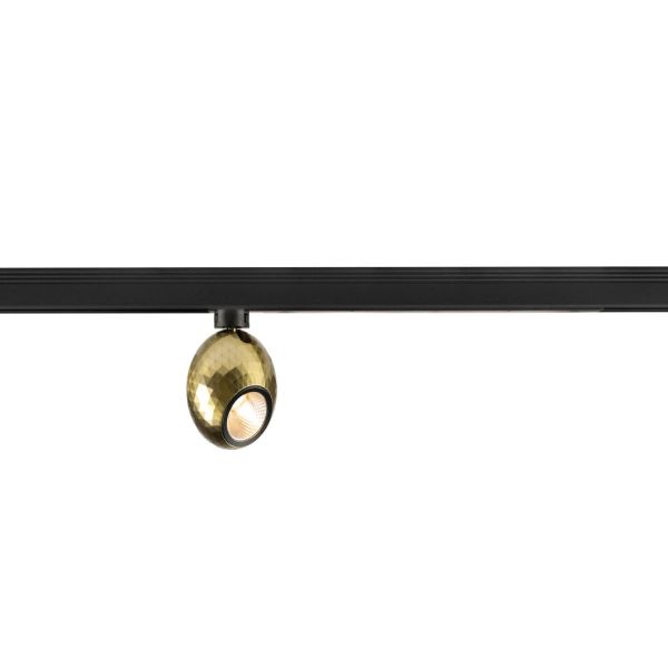 SLV 1010318 Dysko Phase LED armatuur voor 1 fase rail 6,7W 927 2700K zwart 36° dimbaar