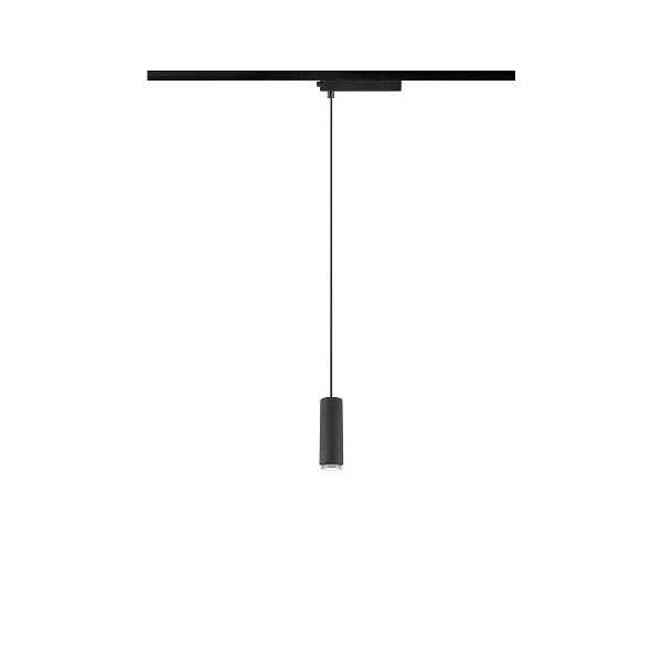 SLV 1010288 Lalu LED base Mix&Match LED armatuur voor 1 fase rail 9,5W 927+930 2700K+3000K zwart 40° dimbaar