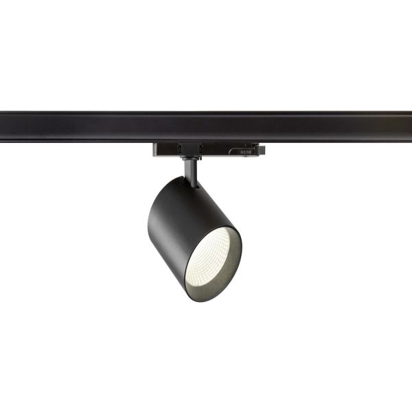 SLV 1008849 Trackspot V LED armatuur voor 3 fase rail 18W 940 4000K zwart 36° niet dimbaar