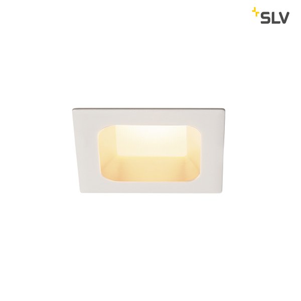 SLV 112682 Verlux LED 85x85mm Square 10W 3000K wit