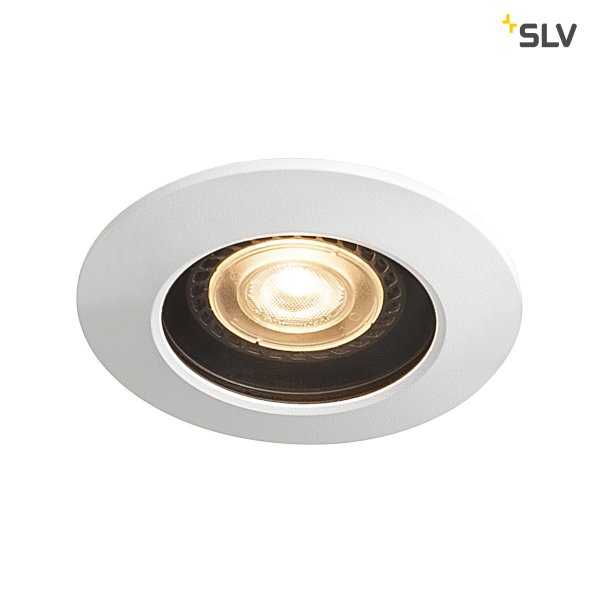 SLV 1001931 Varu DL GU10 max. 5W IP65 zwart/wit