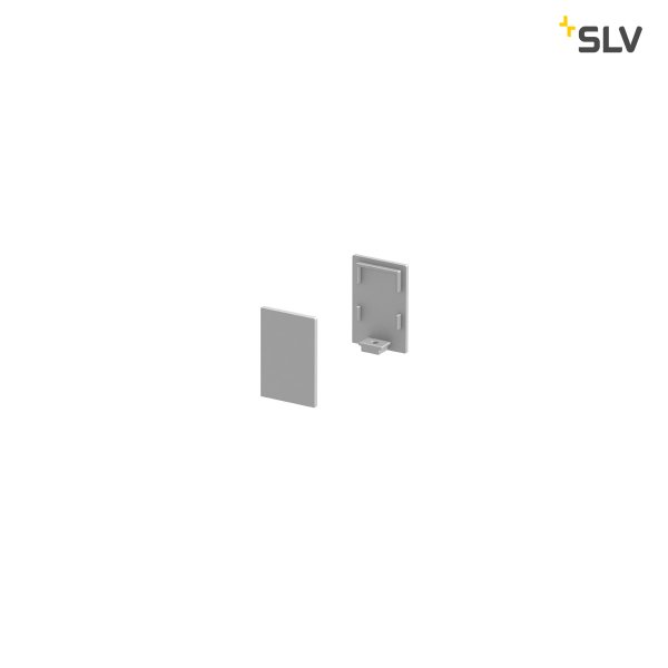 SLV 1000484 Grazia 10 eindkapjes opbouwprofiel std hoog alu /2