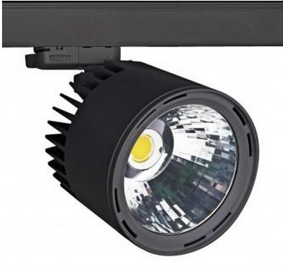 Lival Galleria AC Cylinder LED 3fase railspot 39W 3000K 35° WFL zwart

