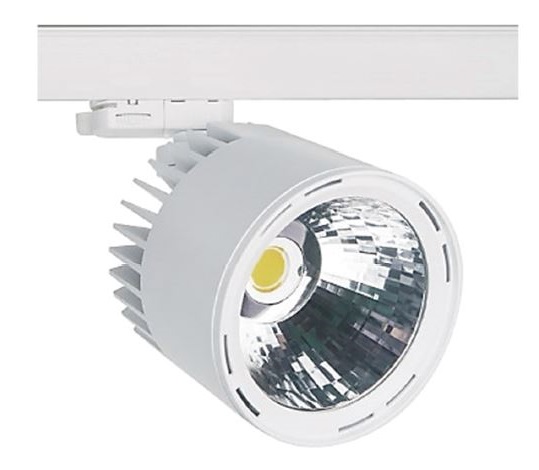 Lival Galleria AC Cylinder LED 3fase railspot 39W 3000K 35° WFL wit


