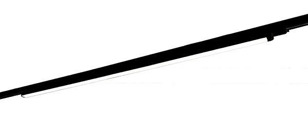 Linea 100 3f LED railarmatuur 30W 3000K kleur 830 zwart