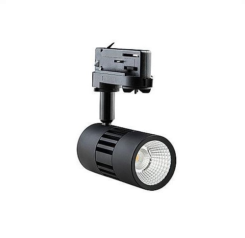 Interlight IL-TR12K3C LED spot ColourPunch 3f railadaptor 12,5W 930 36° zwart