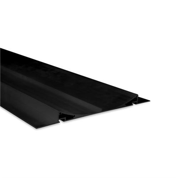 Galaxy 8102054 TBP11 LED gipsbouwprofiel 2m zwart RAL9005 voor 2 LED strips max. 11mm