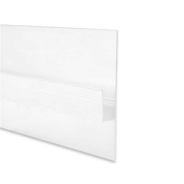 Galaxy 8103040 TBP2 LED gipsbouwprofiel 2m wit RAL9010 voor LED strips max. 11mm