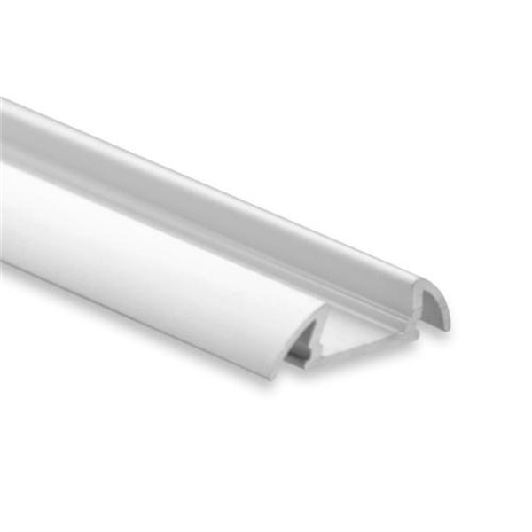 Galaxy 8103082 PO17 LED opbouwprofiel 2m aluminium ultravlak met vleugels voor LED strips max. 11mm