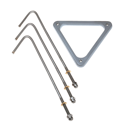 SLV 228712 betonanker set M6 buitenverlichting