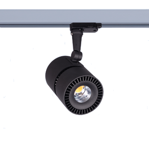 The Point LED Maxi Vero13 22W 3f 1900lm 3000K kleur 830 dimbaar 30° zwart
