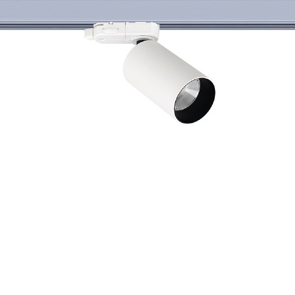 Galex Mini Two LED railspot 8W 3f  dimbaar 30° leverbaar in zwart en wit en lichtkleur 927 en 930 
