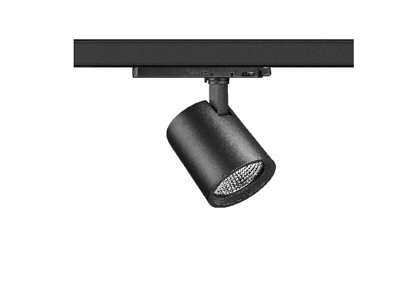 Edda S 3f LED spot 16,5W Gold H kaas 2700K 45° zwart